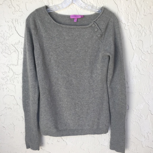 Calypso St. Barth Sweaters - CALYPSO ST. BARTH Gray 100% Cashmere Sweater S